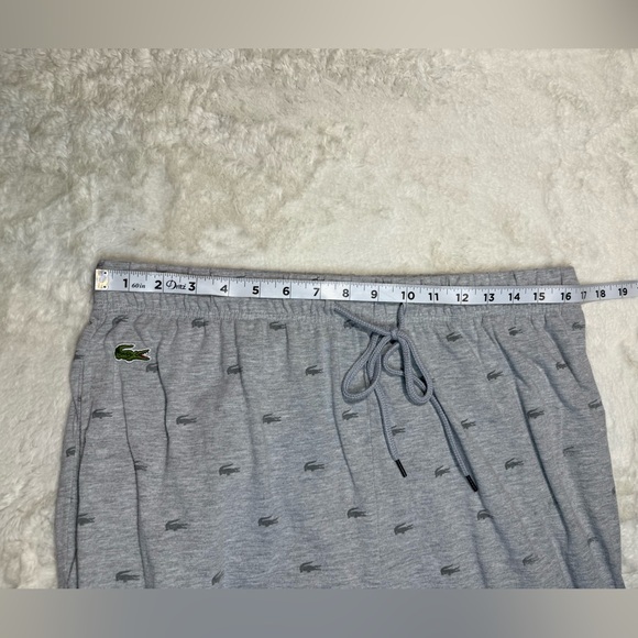 LACOSTE 🐊 size large gray sleep pants - Picture 5 of 9